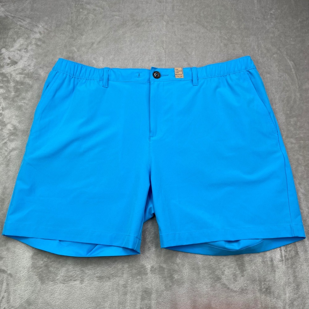 Chubbies The Blue Barracudas Everywear‎ Shorts Mens 2XL Blue Solid 6 Inch Inseam